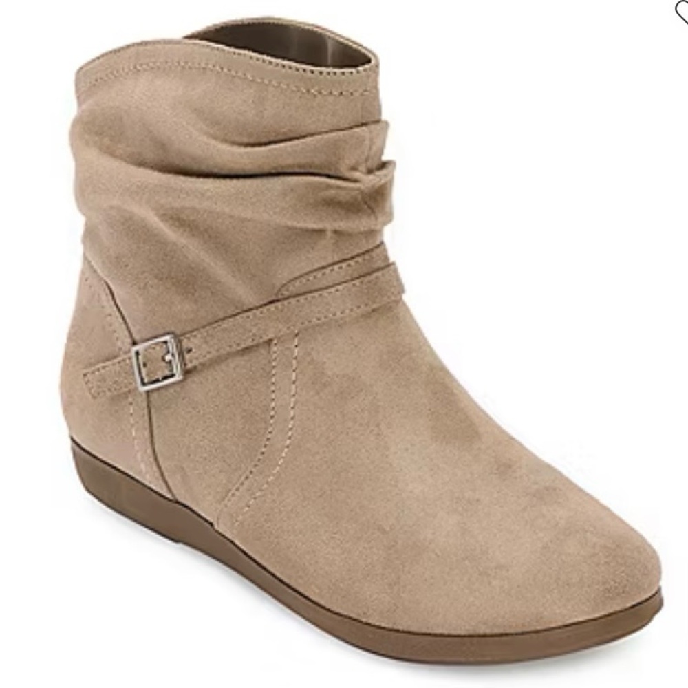 St. John's Bay Womens Kyle Flat Heel Slouch Boots